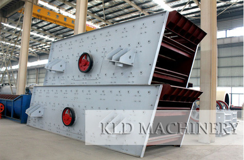 Circular vibrating screen