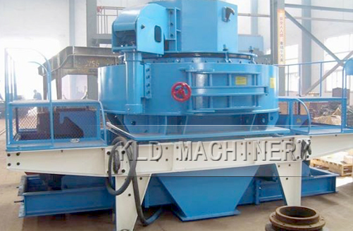  The working principle of VSI sand making machine