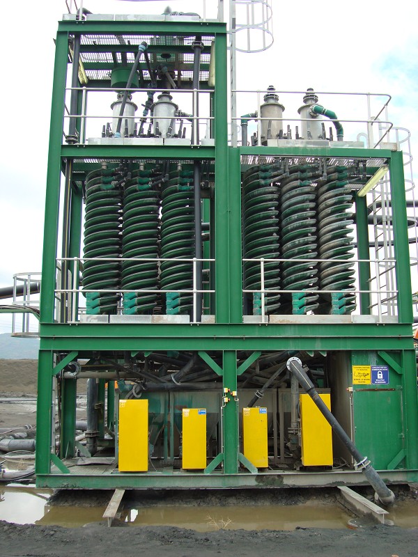  The difference and application of spiral chute and spiral co